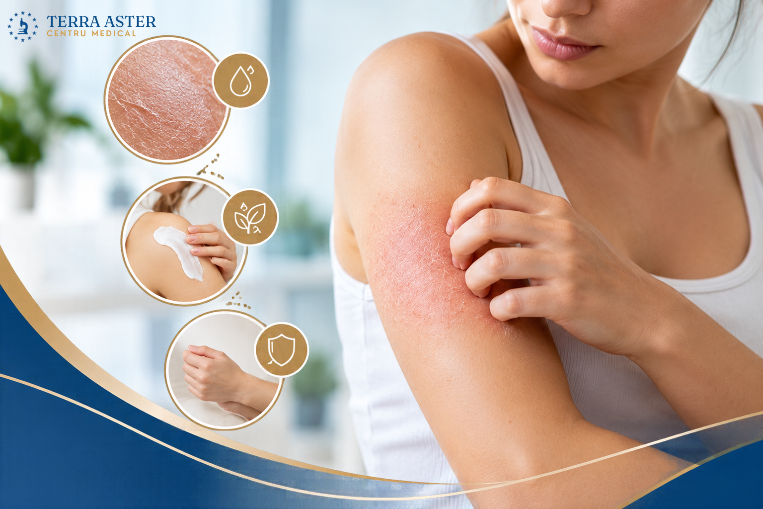 Dermatita atopică: cauze, simptome, tratament și recomandări pentru îngrijirea pielii